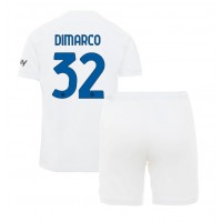 Dres Inter Milan Federico Dimarco #32 Gostujuci za djecu 2023-24 Kratak Rukav (+ kratke hlače)